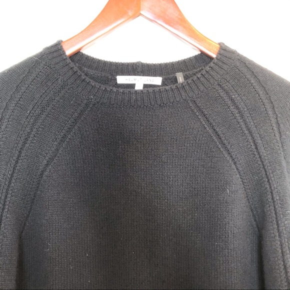 NWOT, Helmut Lang Cropped Sweater, Black, Med - Picture 5 of 6